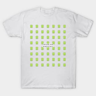 Frog Pun be optimistic T-Shirt